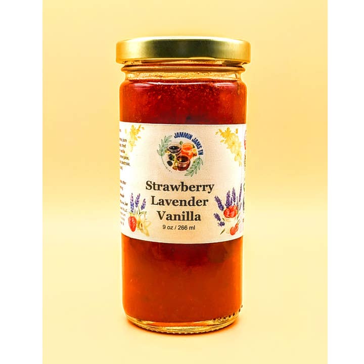 Strawberry Lavender Vanilla for wholesale by Jammin Jams TN LLC