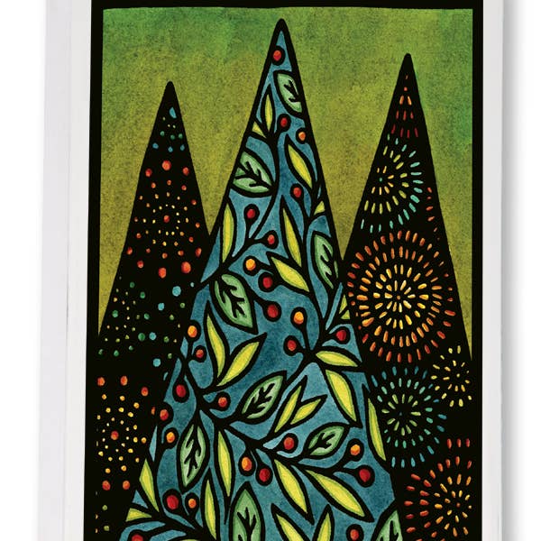 Sarah Angst Art - Wholesale Christmas card - Packaged Cards 8-Pack: Best 5x7 Holiday Collection "2.0"4