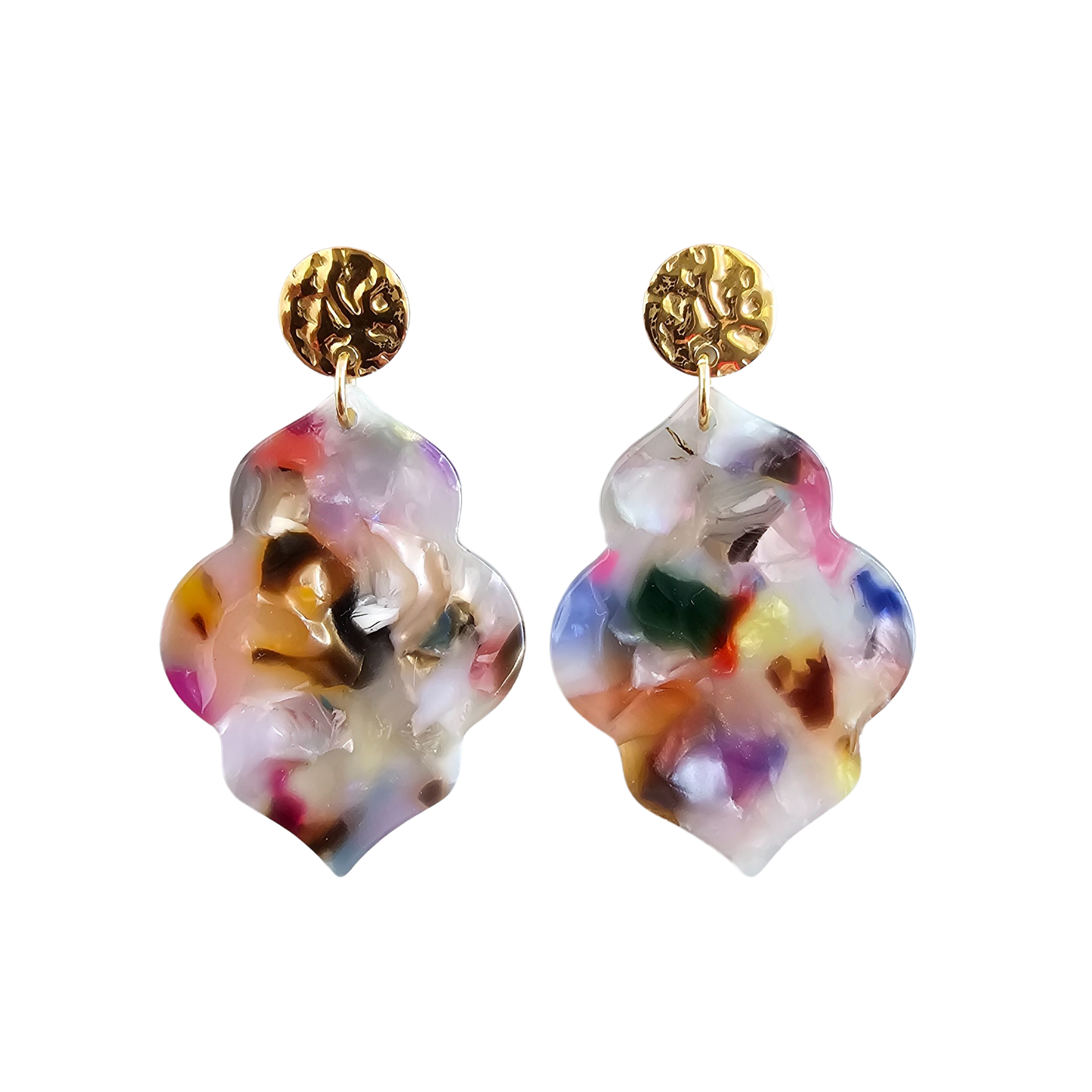 Spiffy & Splendid - Vente Boucles d'oreilles pendantes - Boucles d'oreilles Natalia - Multicolore // Bijoux, Automne9