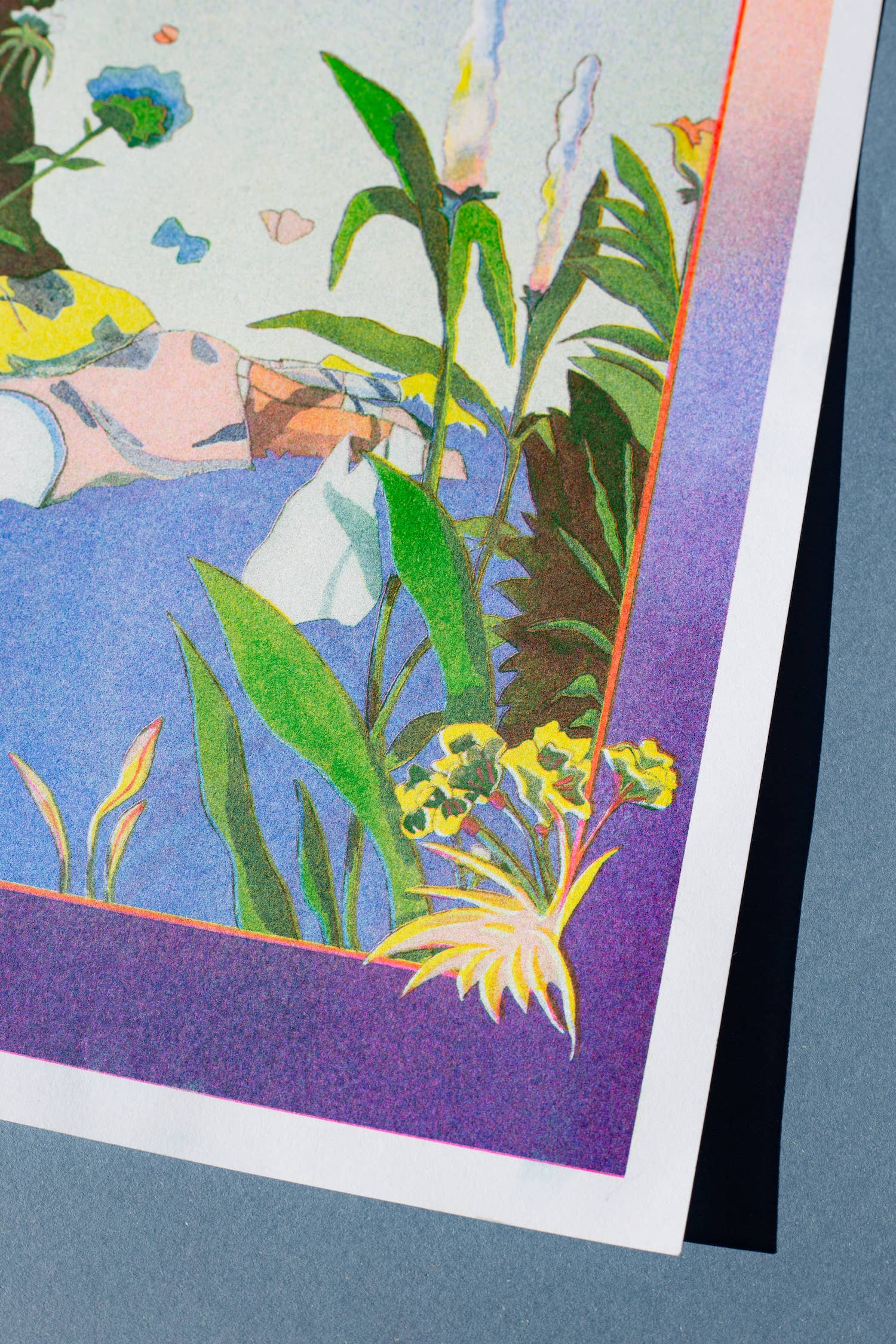 KIBLIND Atelier - Wholesale Art Print - A3 poster - Miyazaki/Totoro - Jeanne Saboureault2