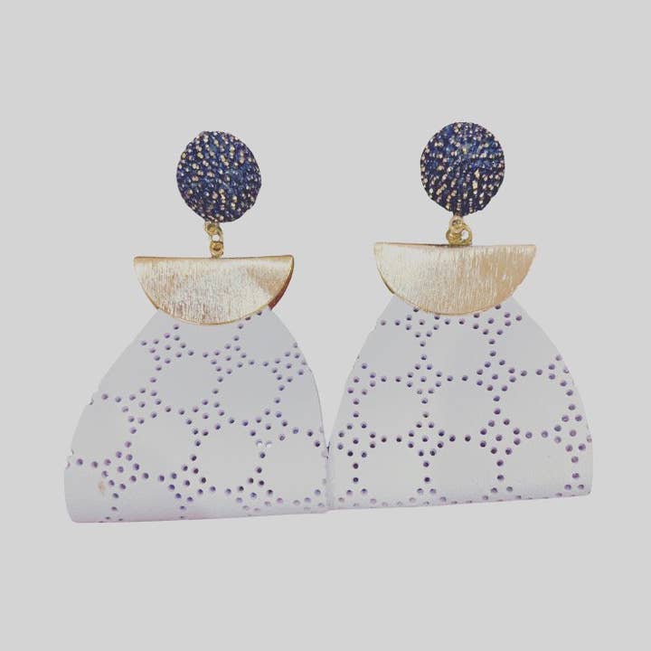 Ojales y azul marino para venta al por mayor de JAG/ged Edge Jewelry