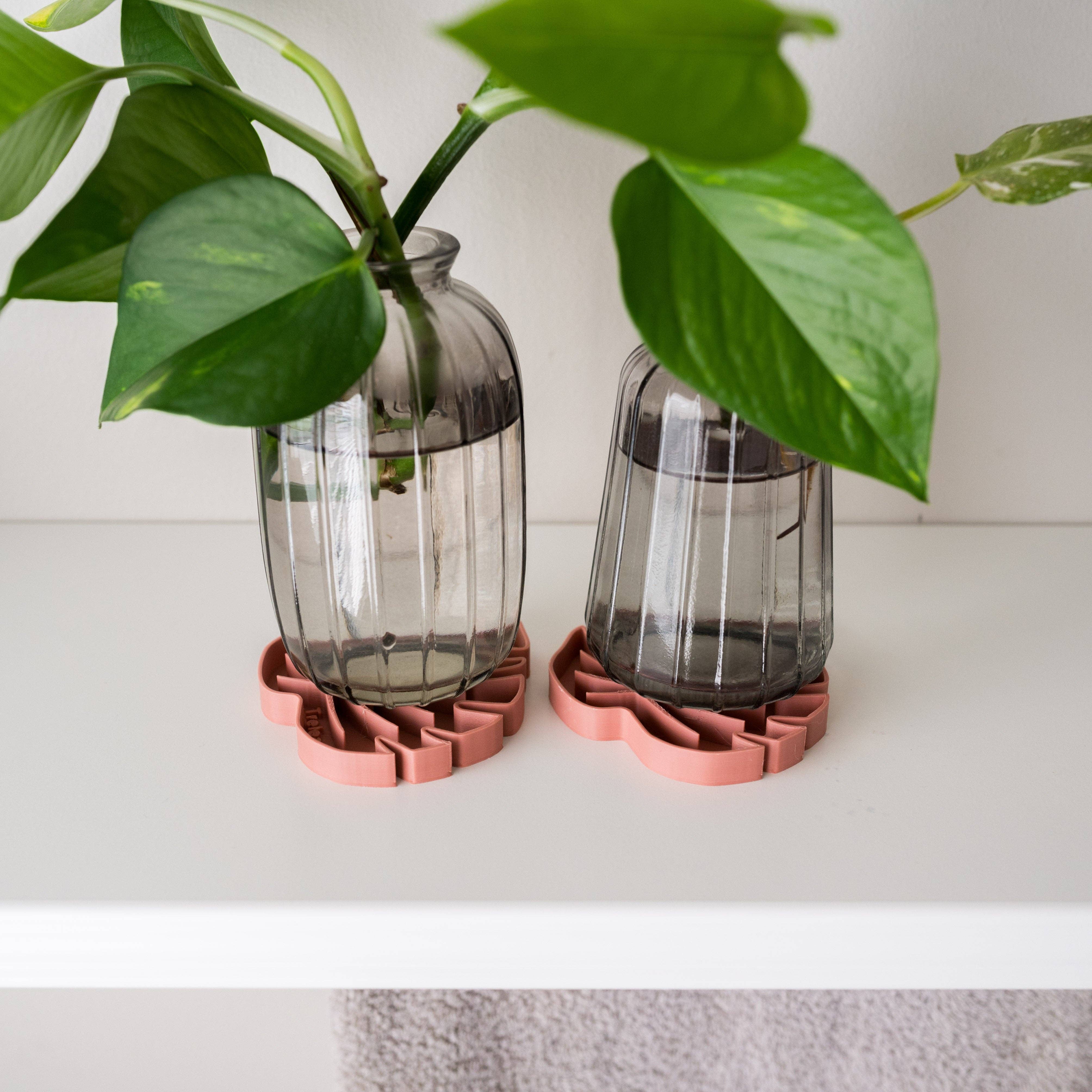 Treleaf - Wholesale Plant pot - Tera Sausr - Monstera Leaf-shaped Pot Saucer - Humidity Tray11