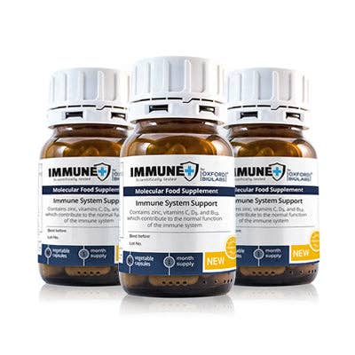 Oxford Biolabs – Großhandel Nahrungsergänzungsmittel/Vitamin zum Einnehmen – Oxford Biolabs® Molekulare Nahrungsergänzung IMMUNE+ (B2B)