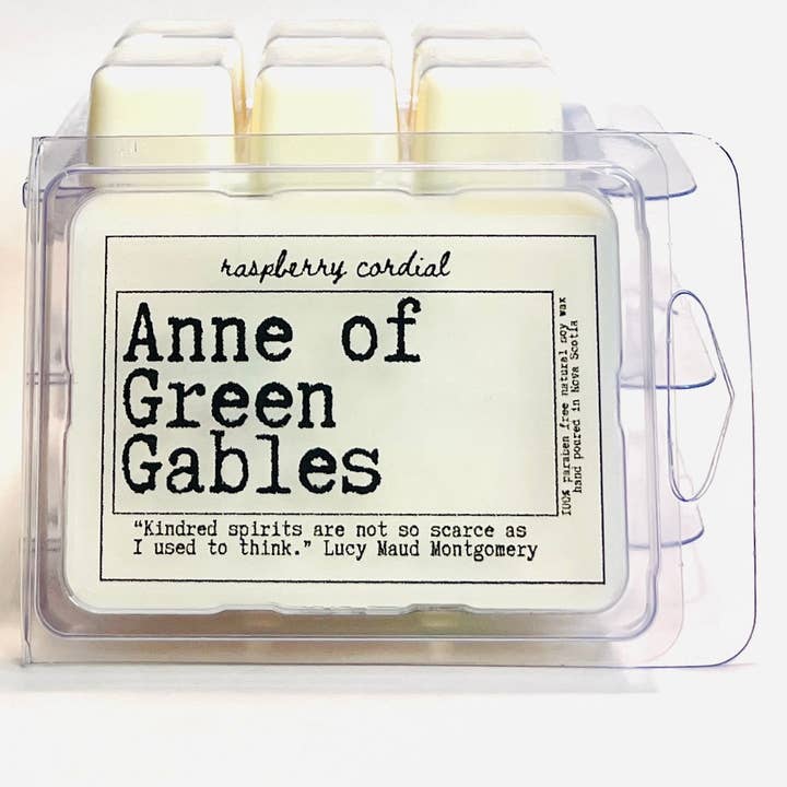 Anne fra Grønnebakken Voksbriketter - Hindbærsaft for engroshandel hos NovelTea Bookstore & Gifts