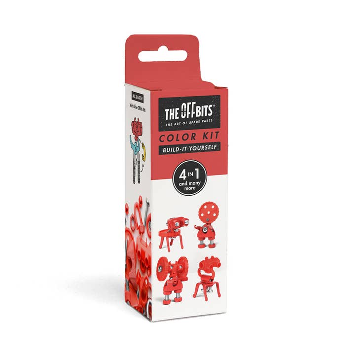 Kit couleur rouge : le cadeau de Noël idéal pour la vente par The OffBits