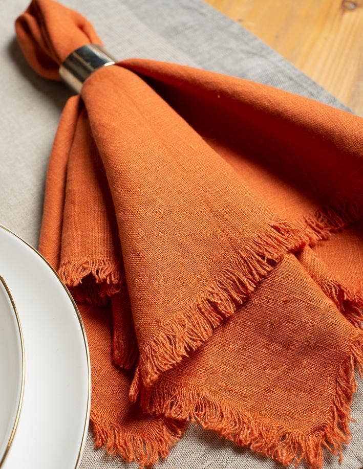 Linen Way Inc. - Wholesale Dinner & Cloth Napkin - Bilbao Linen Napkins - Available in 17 colors24