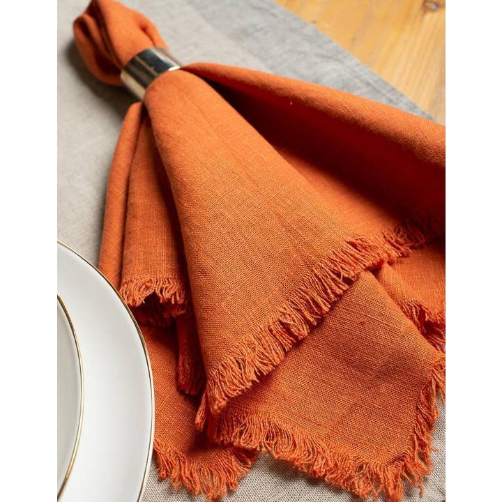 Linen Way Inc. - Wholesale Dinner & Cloth Napkin - Bilbao Linen Napkins - Available in 17 colors24