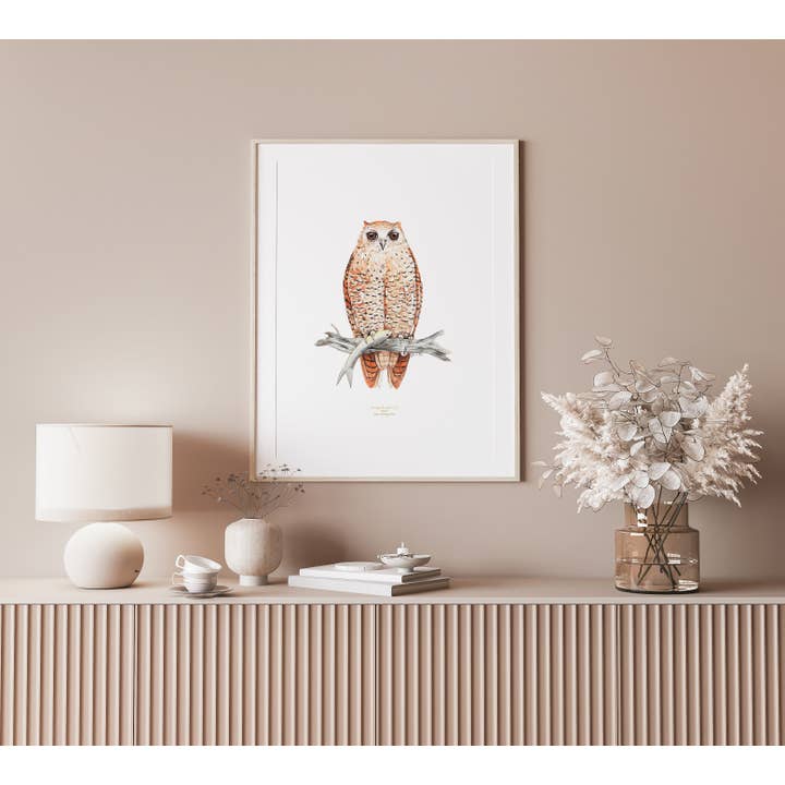 Owls Prints for wholesale by The Coocoo Club