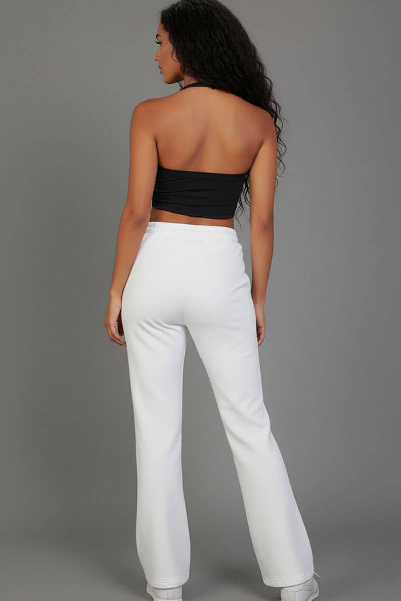 CAPELLA APPAREL – wholesale Mjukis- och joggingbyxor – Dam – Dragsko Waist Slant Pocket Sweatpants20