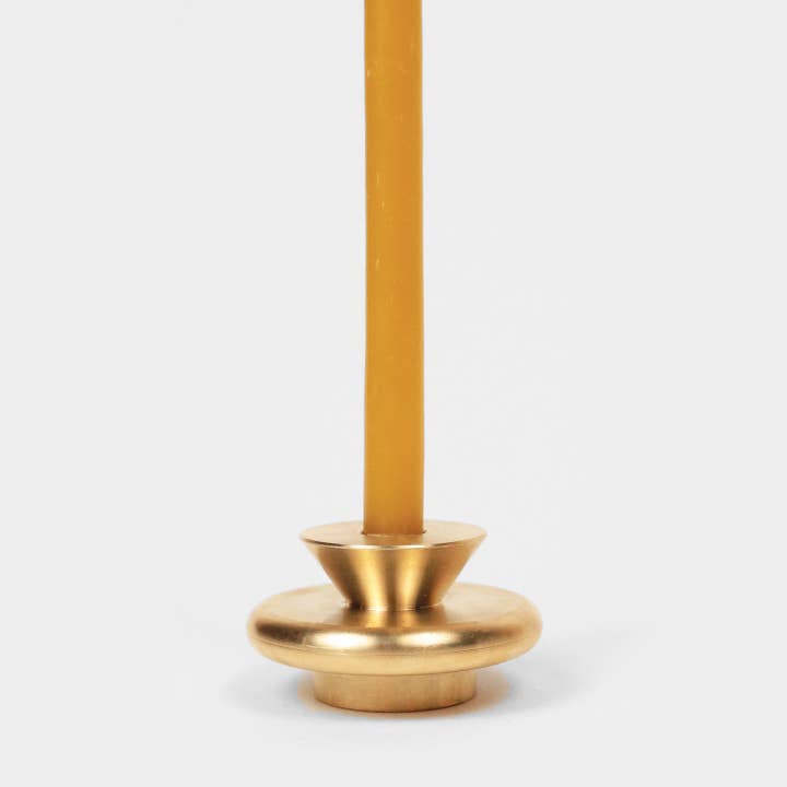54 Celsius - Wholesale Candle Holder - Solid Brass Candle Holder XS - 1.6" Tall & Fits 3/8" Candles1