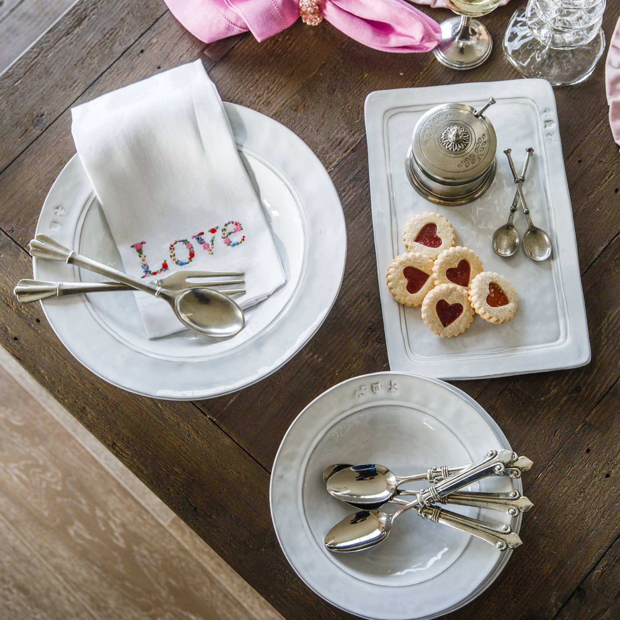 Arte Italica & Crown Linen Designs - Wholesale Platter - Firenze Rectangular Platter4