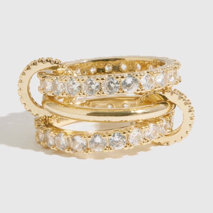 Quintuplet Ring for wholesale by DRAE COLLECTION