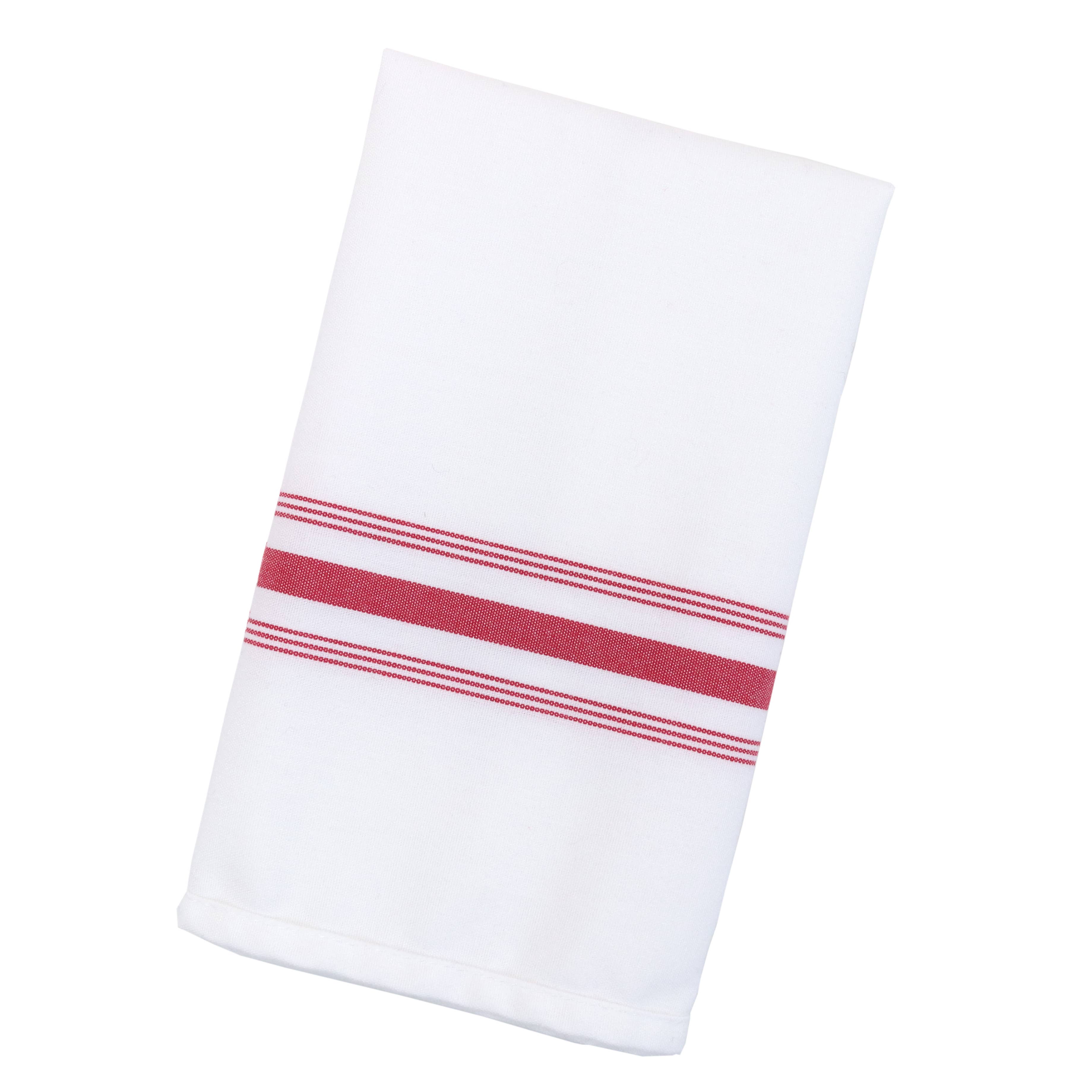 Arkwright Home - Wholesale Dinner & Cloth Napkin - Striped Bistro Napkins (12pk) - Spun Polyester, Colors,18x2213