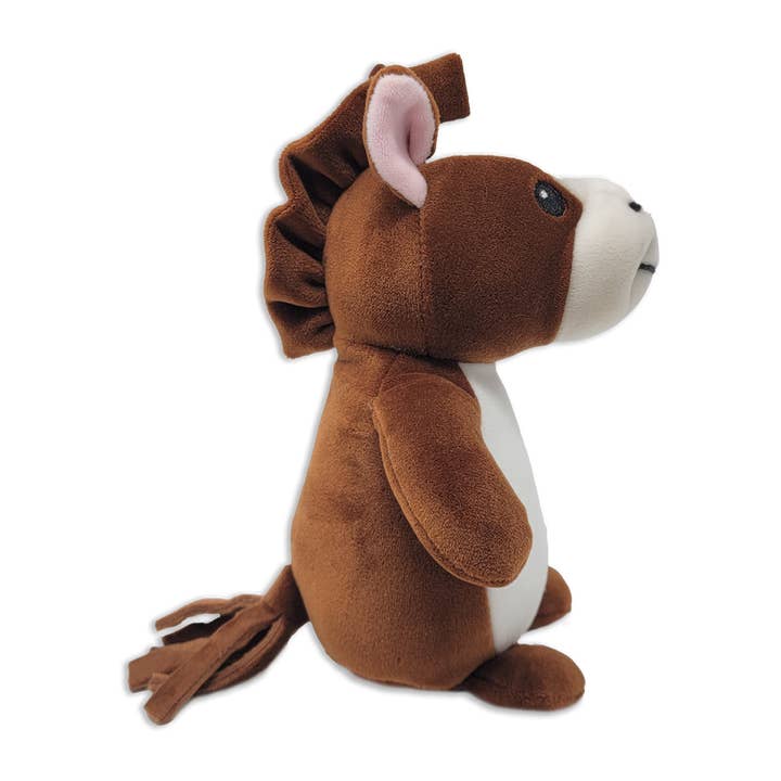The RGU Group - Wholesale Stuffed/Plush Toy - Kids & Baby - Squishy Brown Horse Plush Animal Sitting 6" Tall