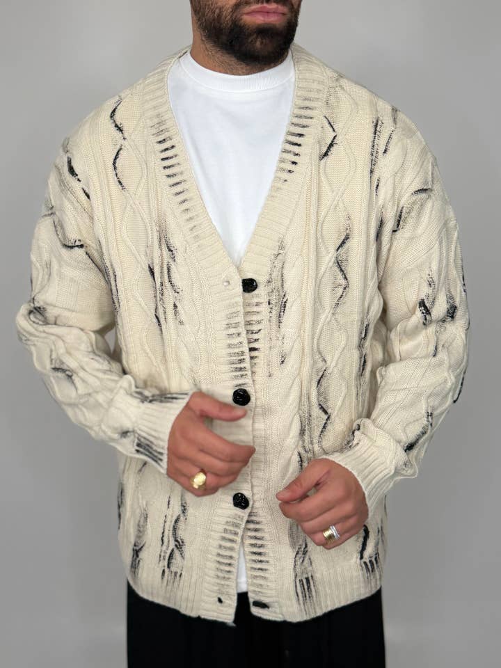 Cardigan Vieille Teinte pour la vente par LAB22