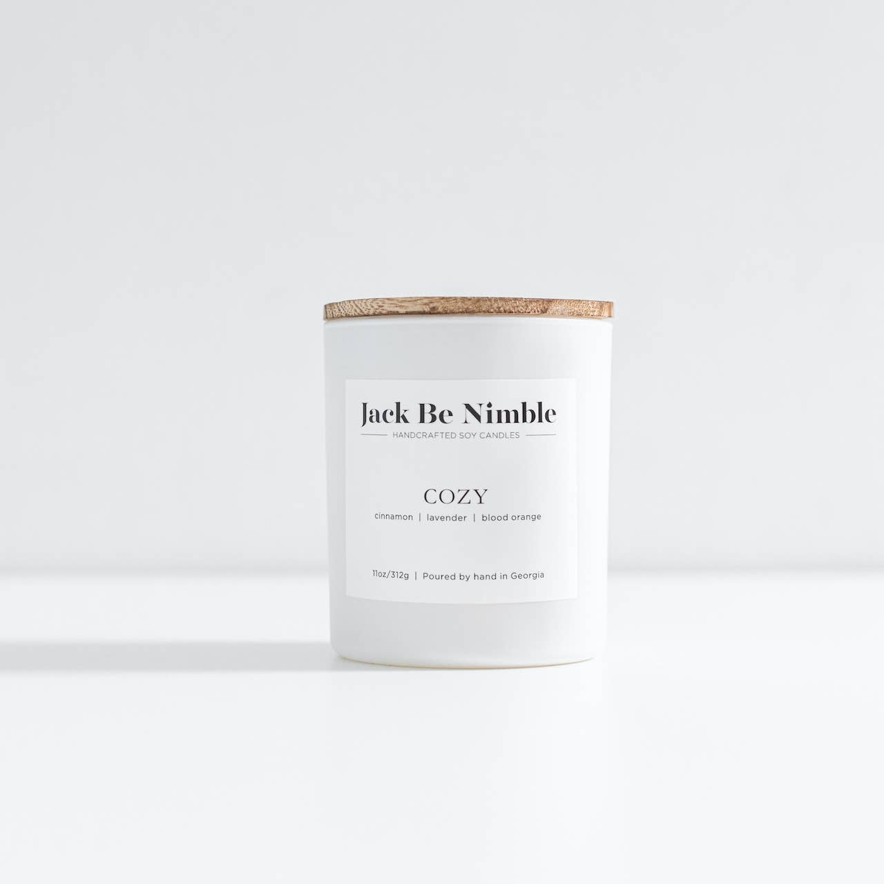 Jack Be Nimble Candles - Wholesale Jar/Filled Candle - 11oz Cozy •  Winter Soy Candle – Cinnamon + Lavender3