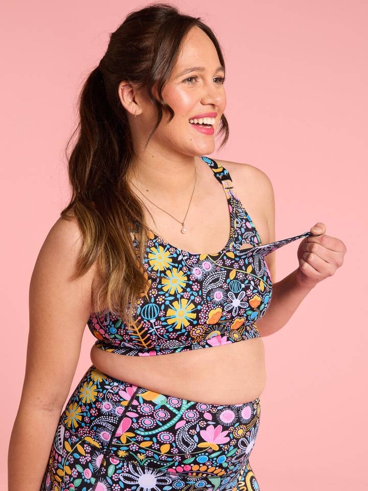 Colheita de Enfermagem Coastal Wildflowers Liberty Hookback por atacado de Mama Movement