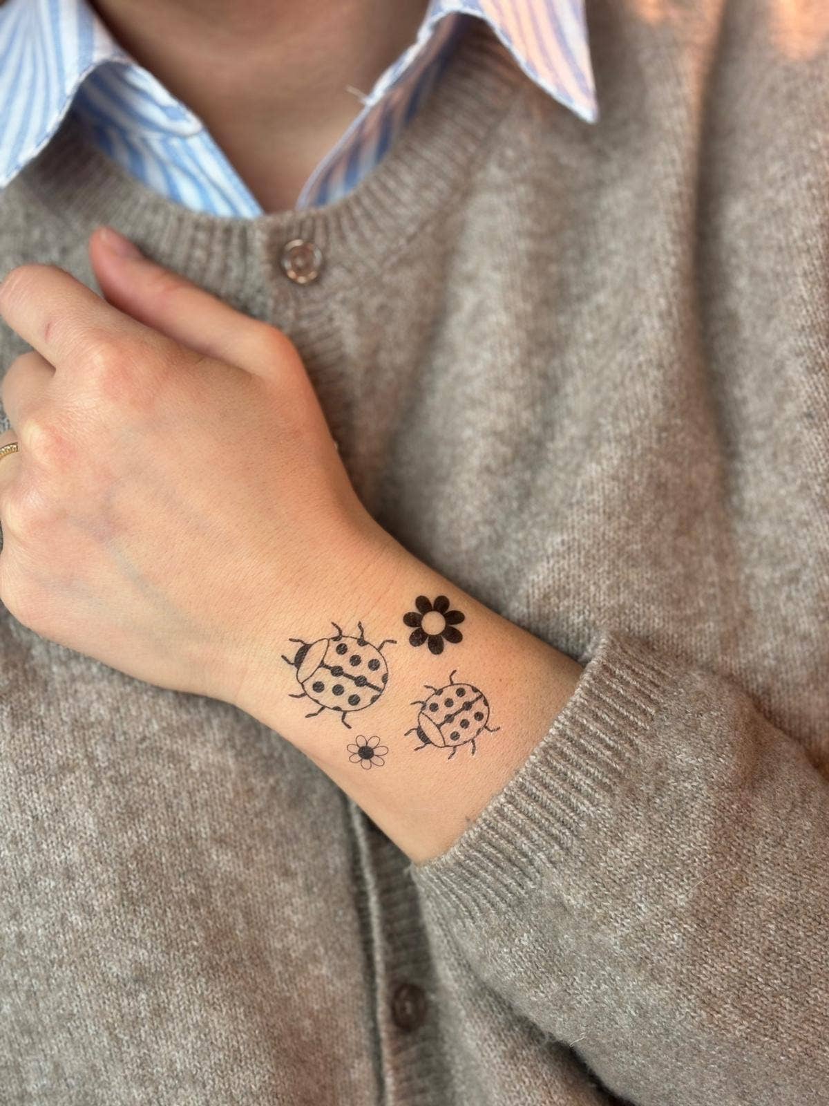 Sioou - Vendita all'ingrosso Tatuaggi temporanei - Le coccinelle x51