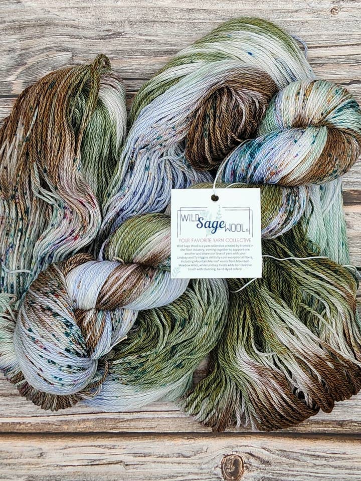 Misty Hollow - Fingering - RTS for wholesale by Wild Sage Wool