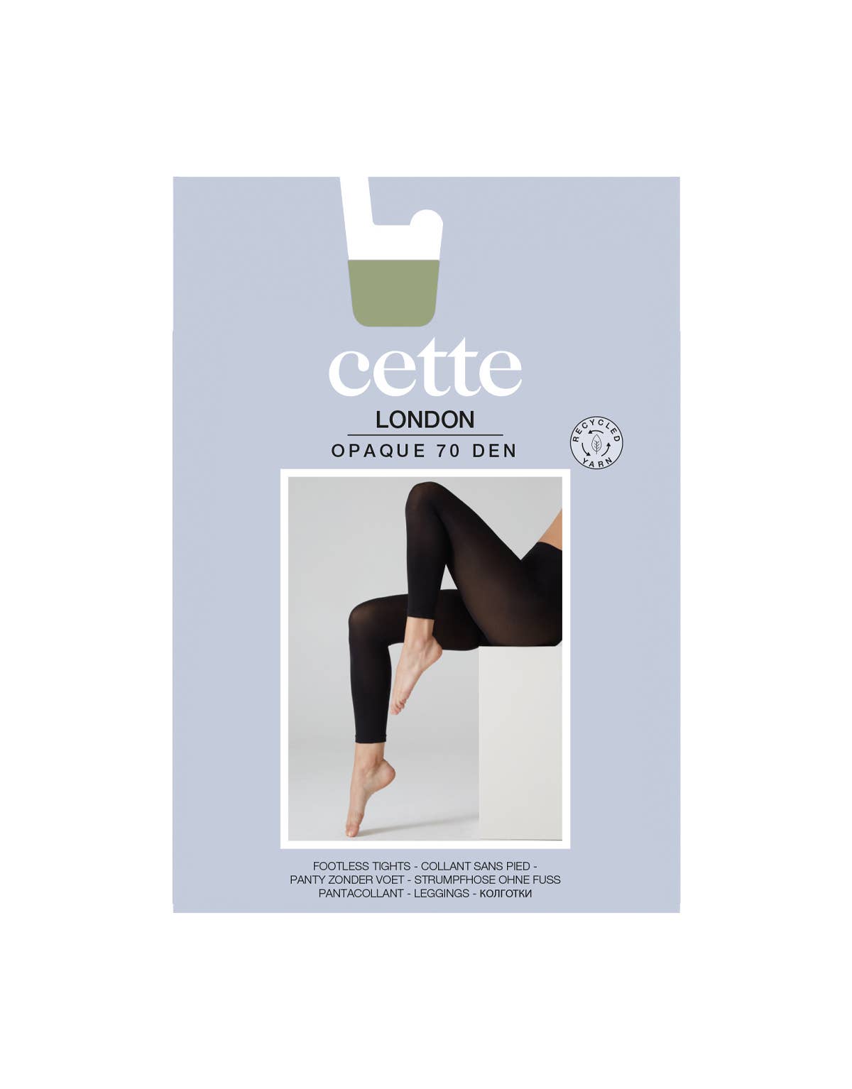 Cette - Wholesale Tights - Women's - Opaque Footless Tights, Leggings, Up to 4XL, Eco-friendly6
