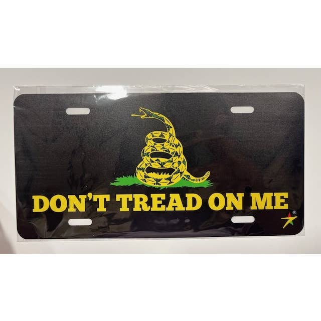 Plaques d'immatriculation en aluminium "Ne me marchez pas dessus" 15x30 cm pour la vente par 7 Star