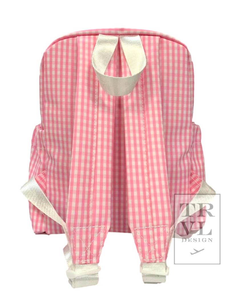 Mini Backer - Gingham Pink for wholesale on Faire2