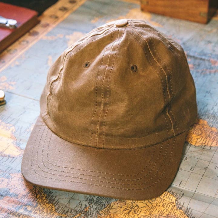 Gorra/sombrero de béisbol - Waxed Field Tan para venta al por mayor de Bradley Mountain