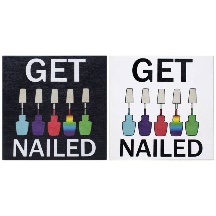 JennyGems - Wholesale Desk/Tabletop Sign - Funny Nail Salon White Decor, Manicurist Gifts7