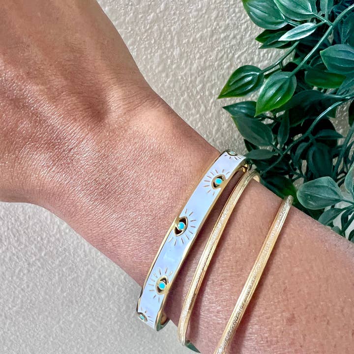 Tahana Designs - Wholesale Bangle Bracelet - Zara Bangle