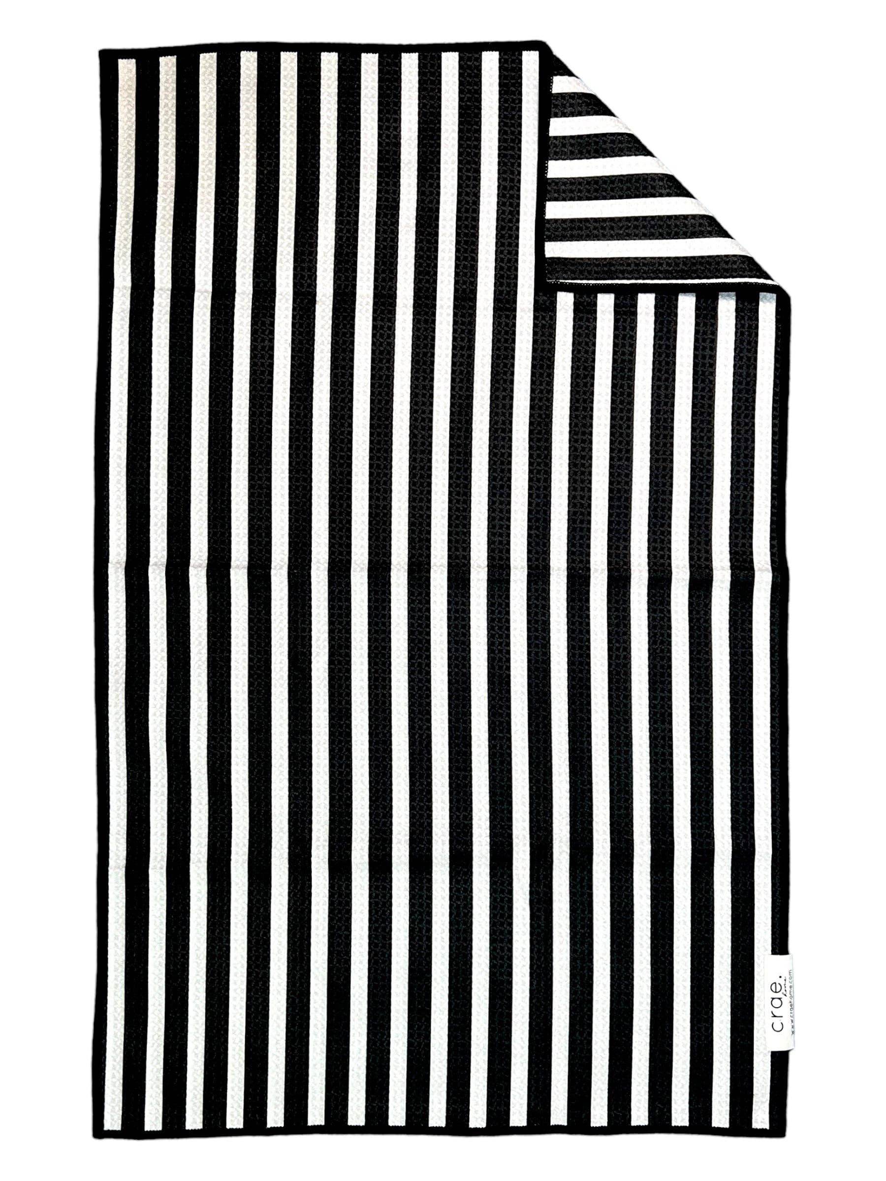 Black Licorice: Double-Sided Hand Towel for wholesale on Faire0