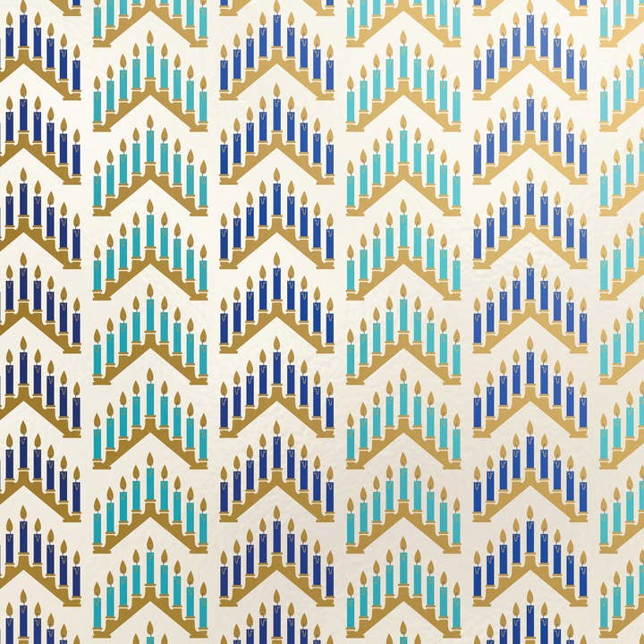 Wrap - Jumbos - Modern Hanukkah for wholesale by Jillson & Roberts