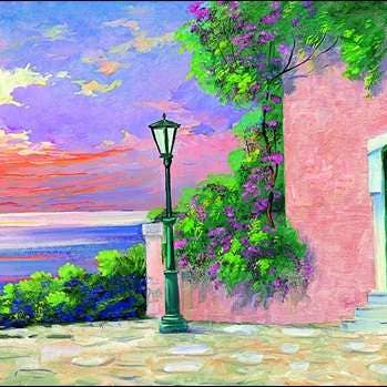 Giberna - Ved solnedgang for engroshandel hos Migneco & Smith