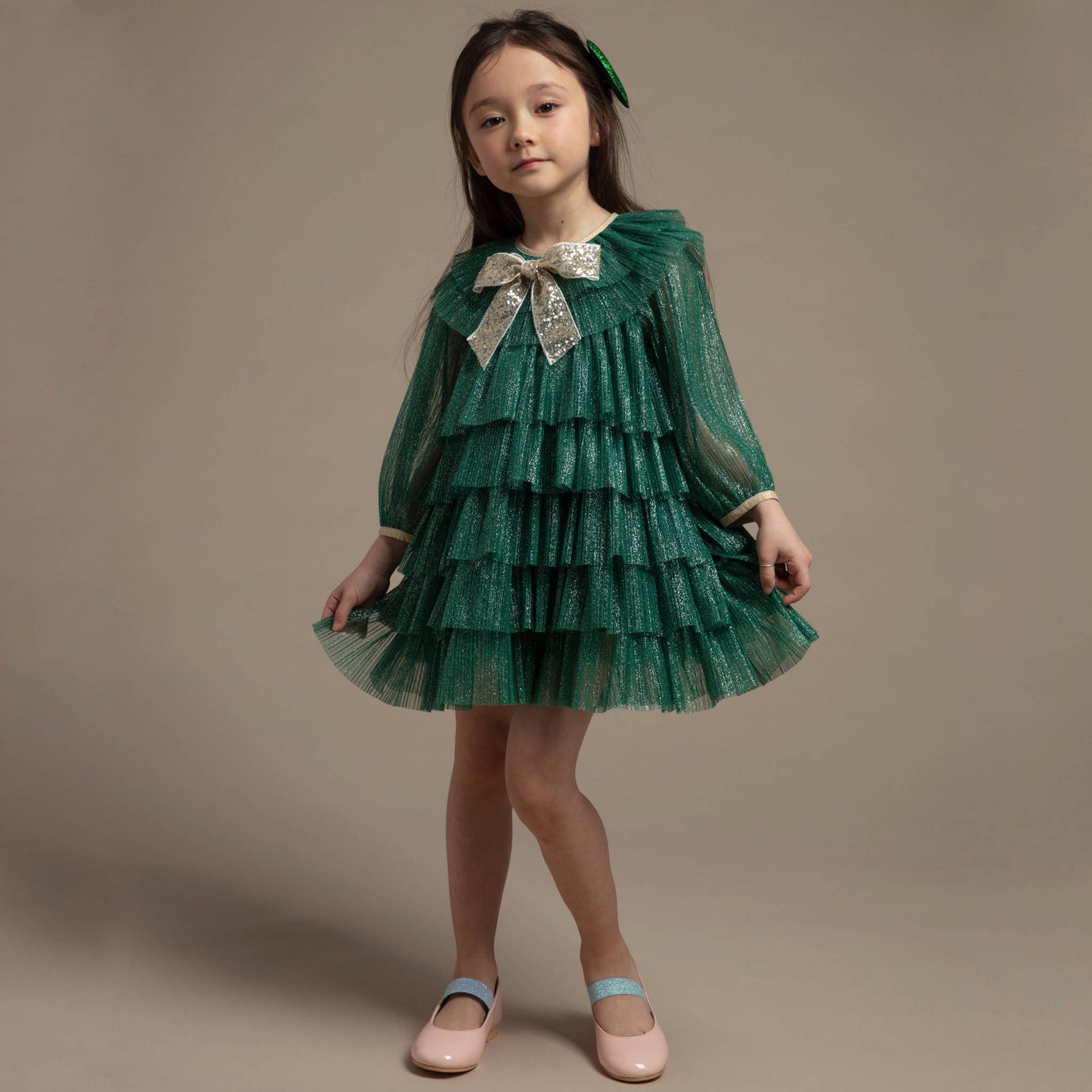 Petite Hailey – Großhandel Kleid – Kinder – Mehrlagiges Kleid9