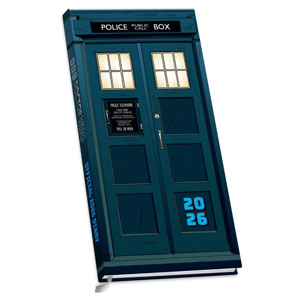 Danilo Promotions Ltd – wholesale Journal/diary – DOCTOR WHO 2026 SLIM DIARY0