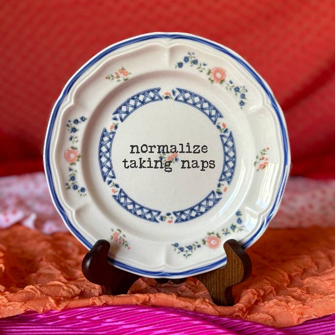 Återanvända roliga tallrikar, normalisera tupplurar, presentbutik för wholesale av pretty little creeps