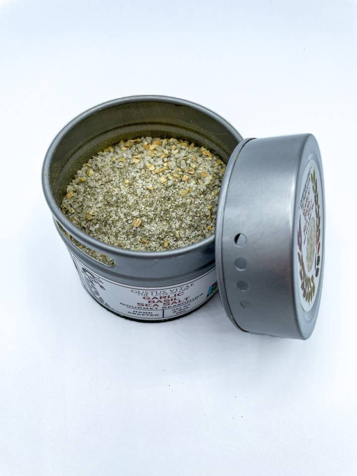 Gustus Vitae - Wholesale Salt - Garlic Basil Sea Salt2