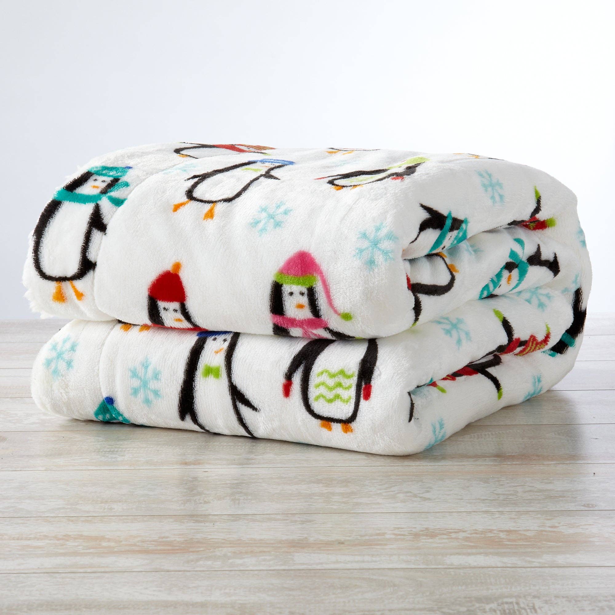 BH Collective - Wholesale Throw Blanket - Throw Blanket - Holiday Printed Sherpa - Eve Collection31