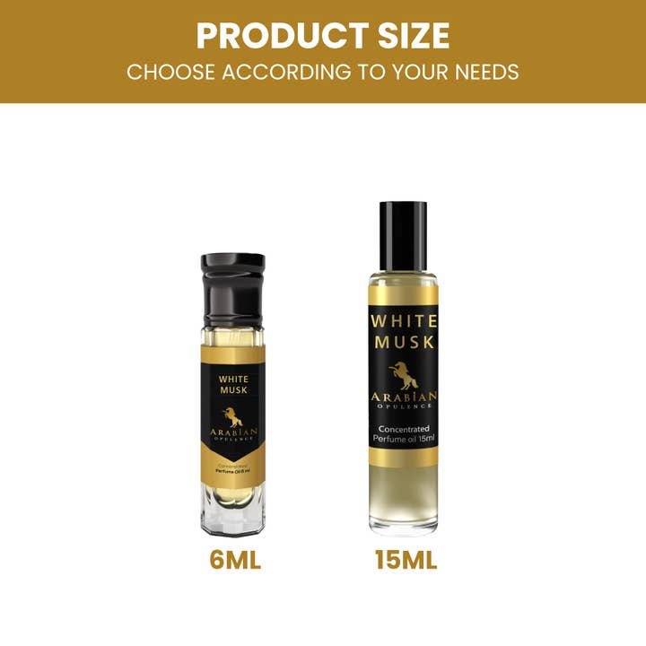 Arabian Opulence - Venta al por mayor Aceite de fragancias - FR297 WHITE MUSK - Aceite corporal perfumado, sin alcohol