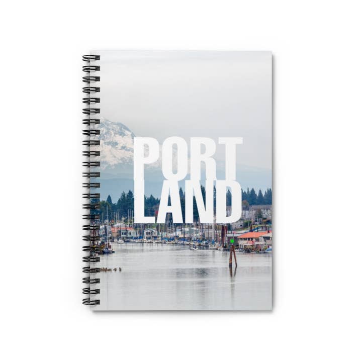Portland, Oregon - Spiral Notebook - In the City Journal for wholesale by Modern Design Paper Co.