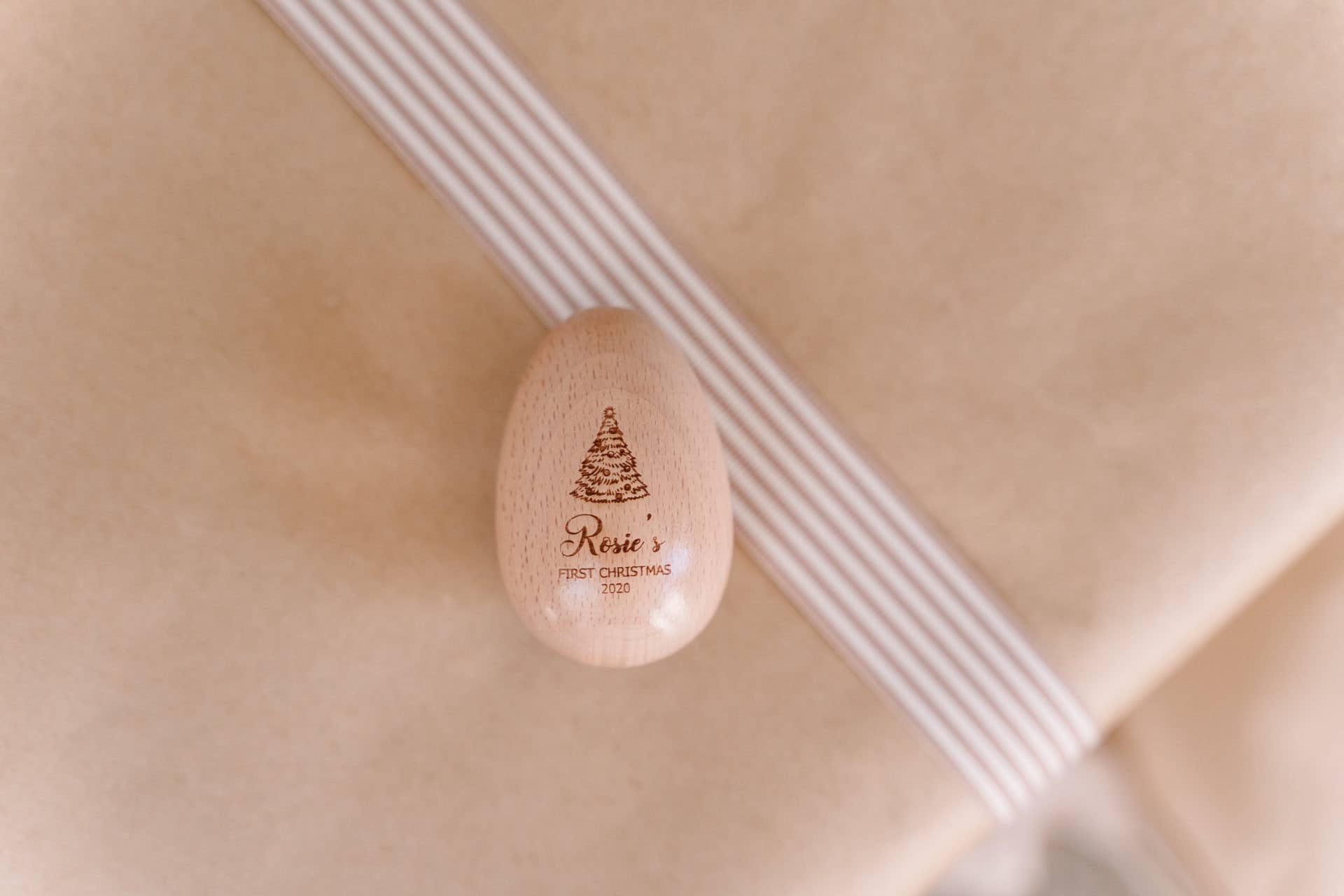 Timber Tinkers – wholesale Wood toy – Child – Christmas Egg Shakers - My First Christmas 20251