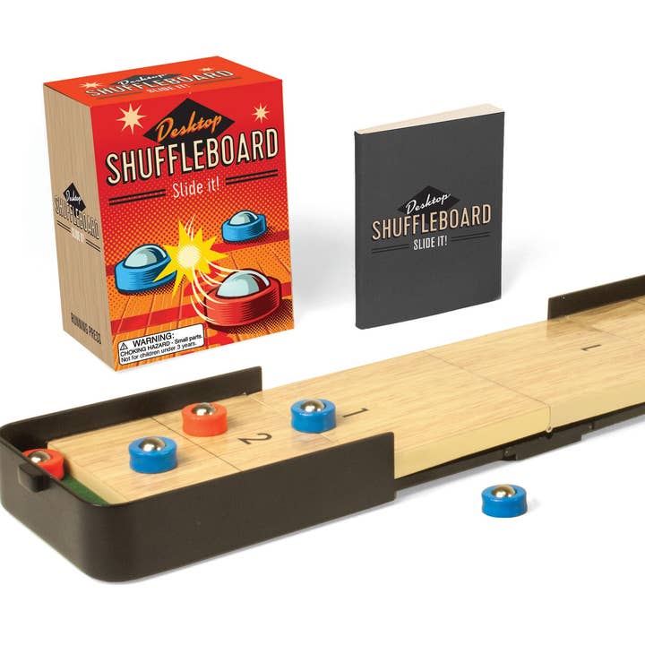 Hachette Book Group - Wholesale Gag Gift/Novelty Gift - Desktop Shuffleboard: Slide It!