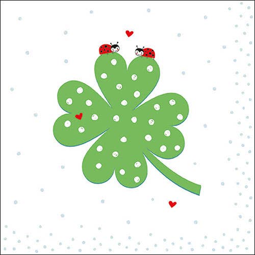 Lunch Napkin - Luck for wholesale by Elegant Gifts