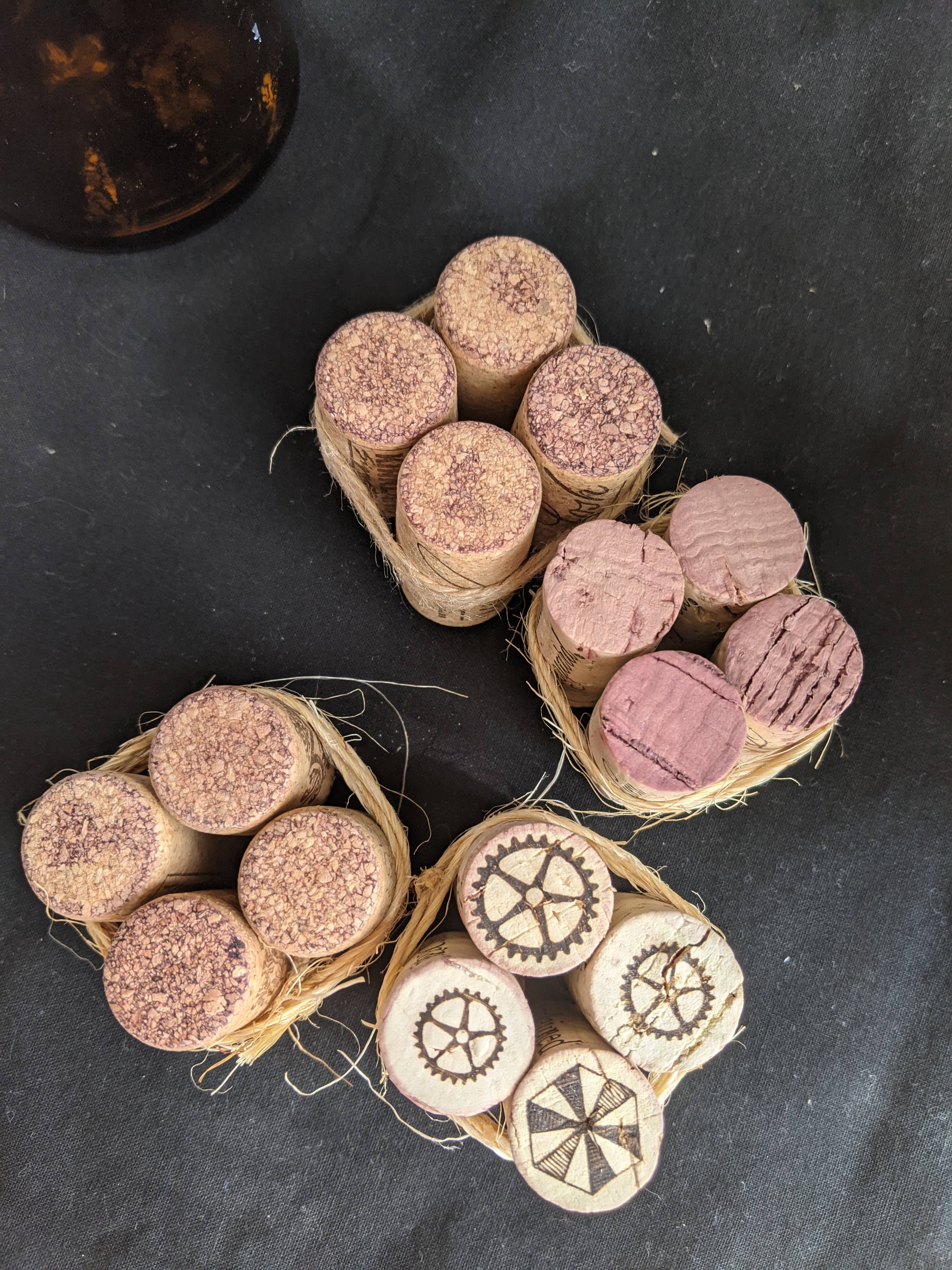 A Tangible Thought - Wholesale Place Card / Place Holder - Wine Cork Photo / Place Card Holder4