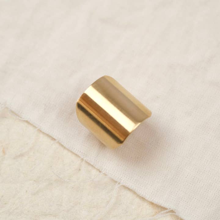 SAGE RING//Sustainable jewelry, brass, gold, simple and other Purchase Wholesale krikke. Free Returns & Net 60 Terms on Faire trending on Faire.