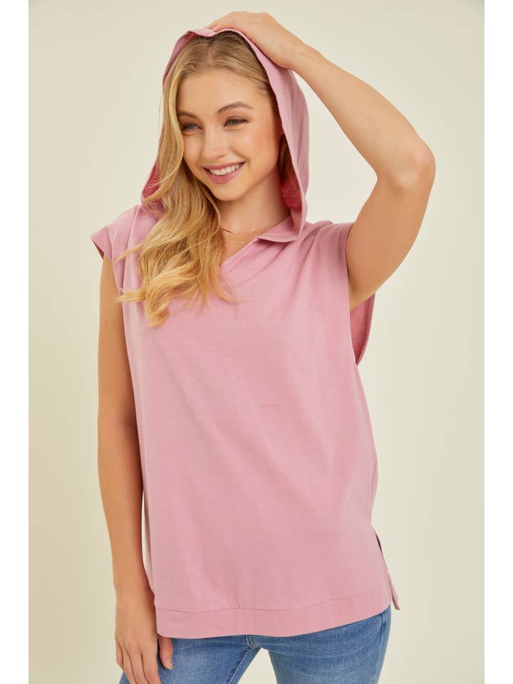 Heyson - Wholesale Hoodie - Women's - ET1555 EFFORTLESS EDGE HOODIE IN A RELAXED FIT & TERRY