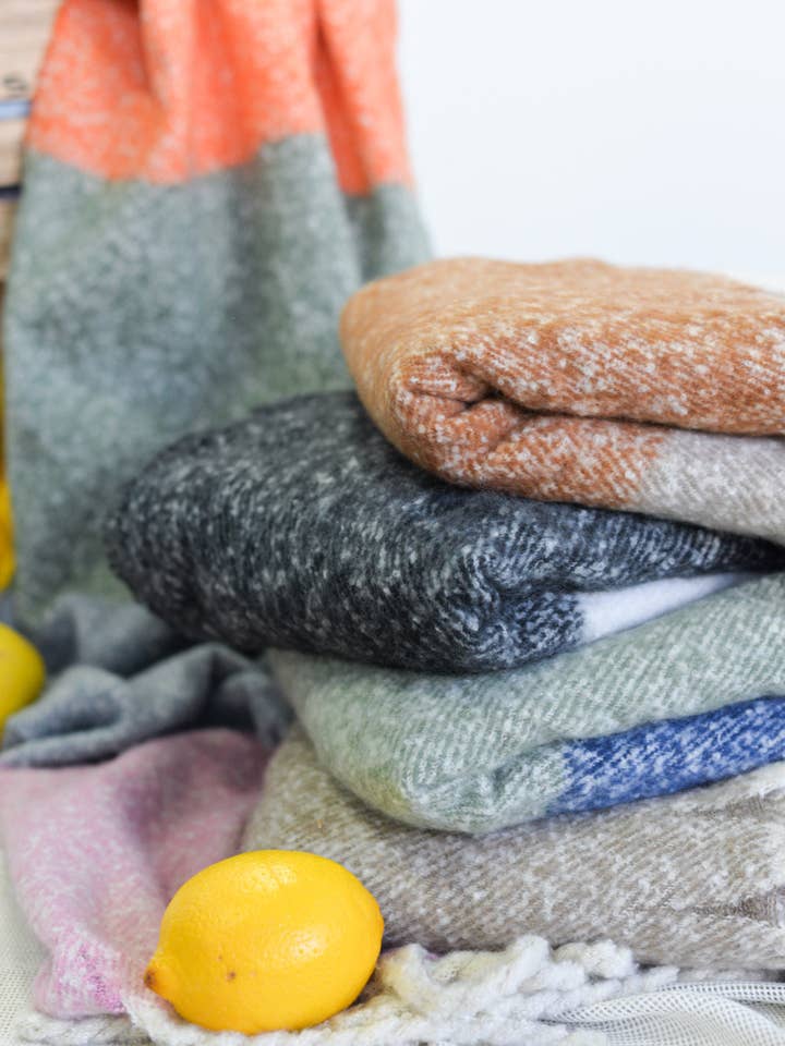 Écharpe à larges rayures - Lot de 5 unités pour la vente par NOCO