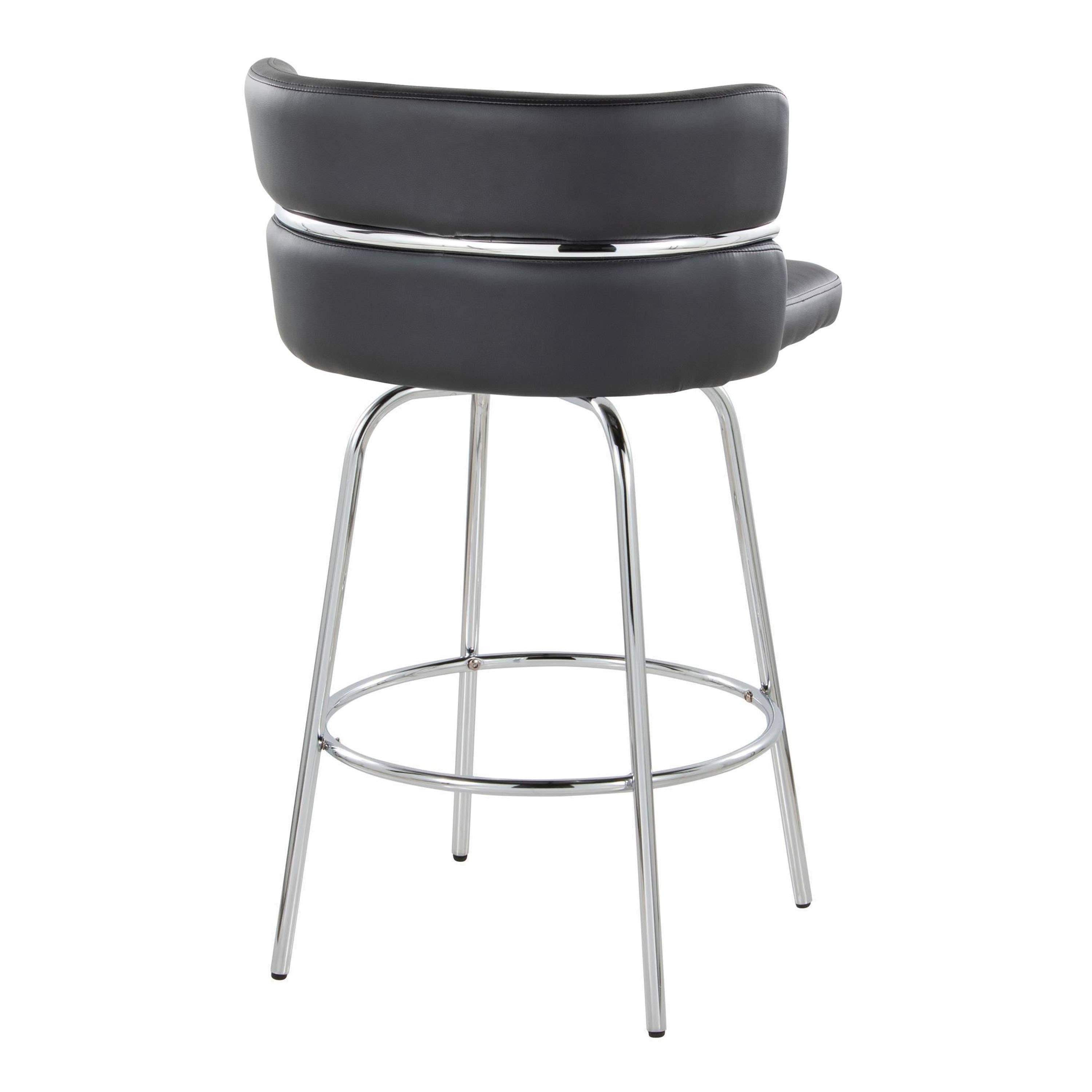 LumiSource and Grandview Gallery - Wholesale Stool - Cinch Claire 26" Fixed-Height Counter Stool - Set of 227