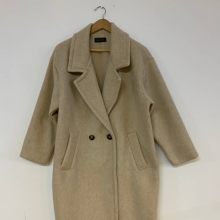 ORNELLA PARIS - Vente Manteau – femme - Manteau long chic à bouton BLL-M99350