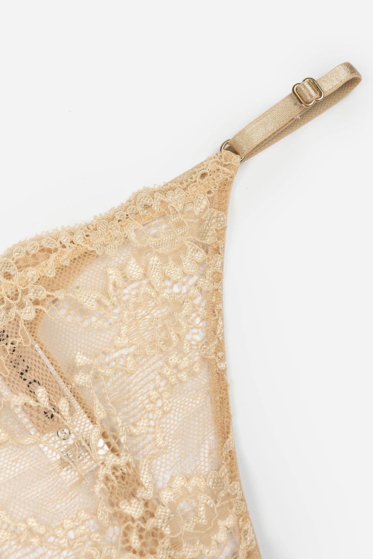 Noxlook Fashion and Lingerie - Wholesale Lingerie Set - Women's - Blush Velvet Lingerie Set Bra and G-String Set in Nude13