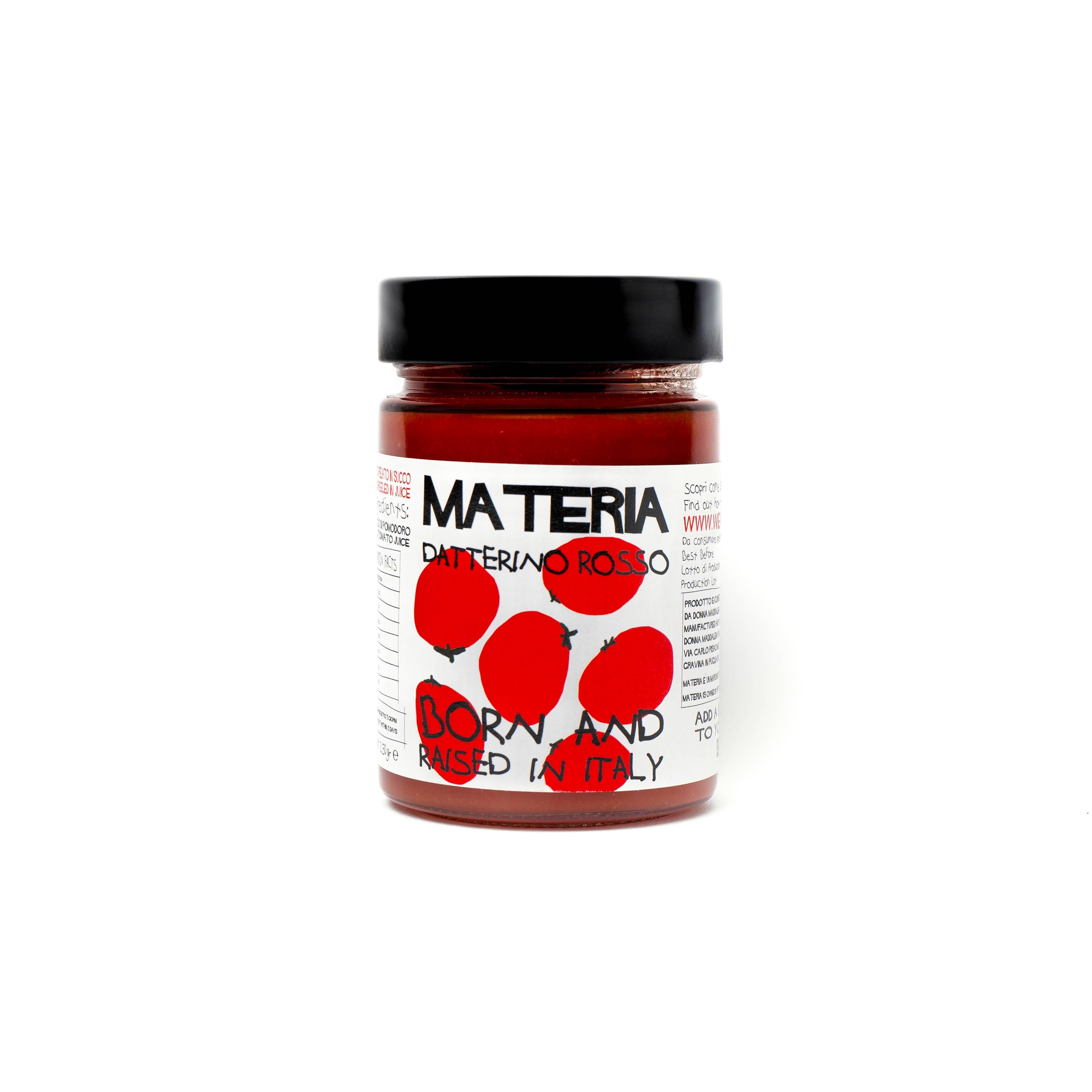 Materia - Wholesale Pasta Sauce - Red Datterino Sauce1
